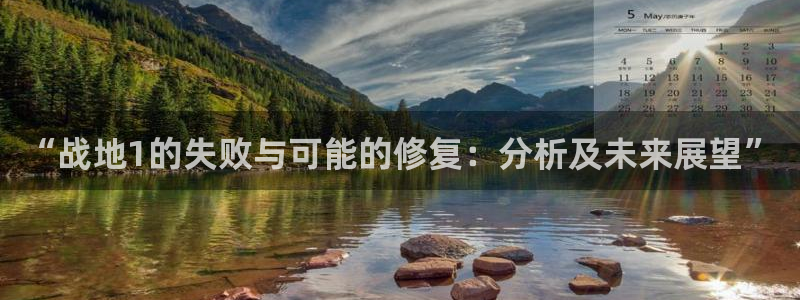 优贝娱乐平台登录线路：“战地1的失败与可能的修复：分析及未来